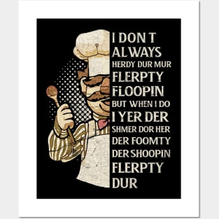 Swedish Chef RETRO VINTAGE Posters and Art